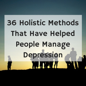 people standing on hill during sunset with article title overlay