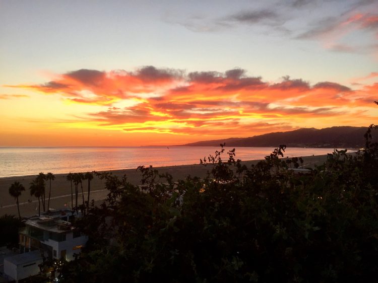 Sunset in Santa Monica