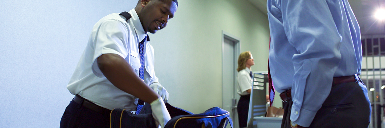 When Security Pulled Out the Diapers I Use Due to Incontinence