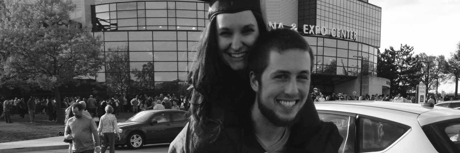 What to Do and What Not to Do When Dating With a Chronic Illness boyfriend carrying his girlfriend on his back on her graduation day