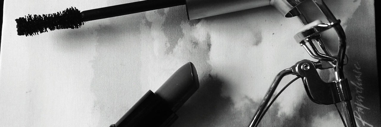 How Makeup Helps Me Through The Effects Of Trauma lipstick and mascara