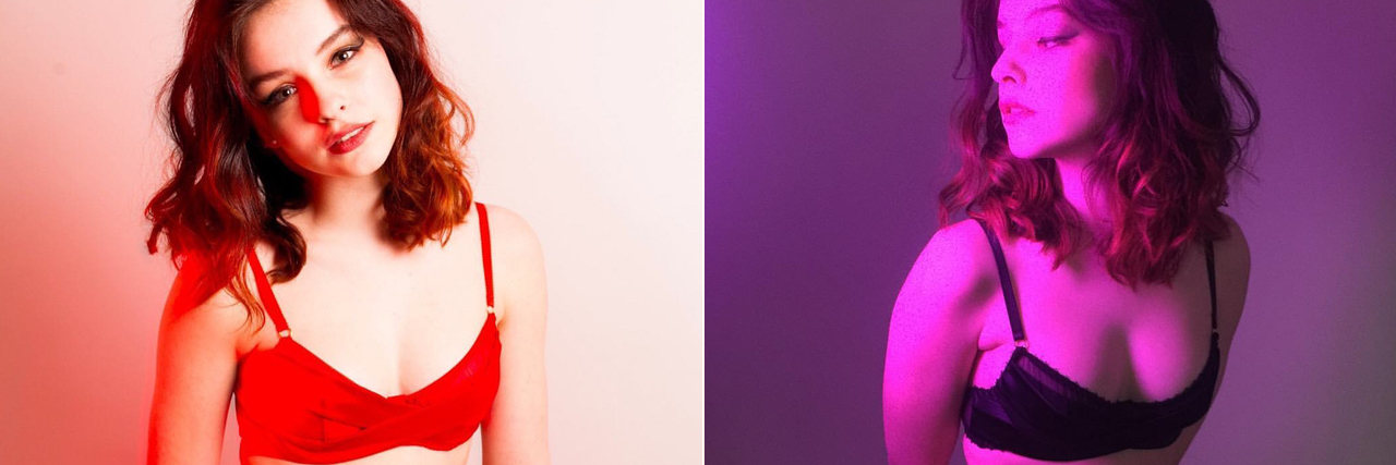 Jasmine Stacey Collection Creates Lingerie for Ostomies Photo of two women wearing lingerie