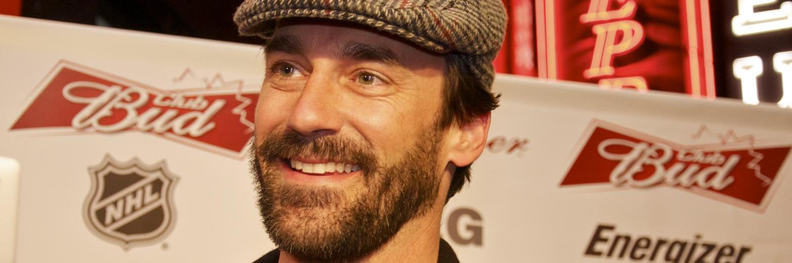 Jon Hamm Opens Up About Depression and Therapy in InStyle Interview Jon Hamm wearing a hat.