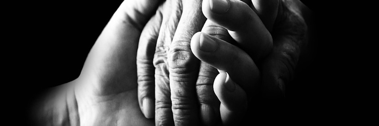 Gratitude for Physicians Who Show Patients Empathy hand holding another hand