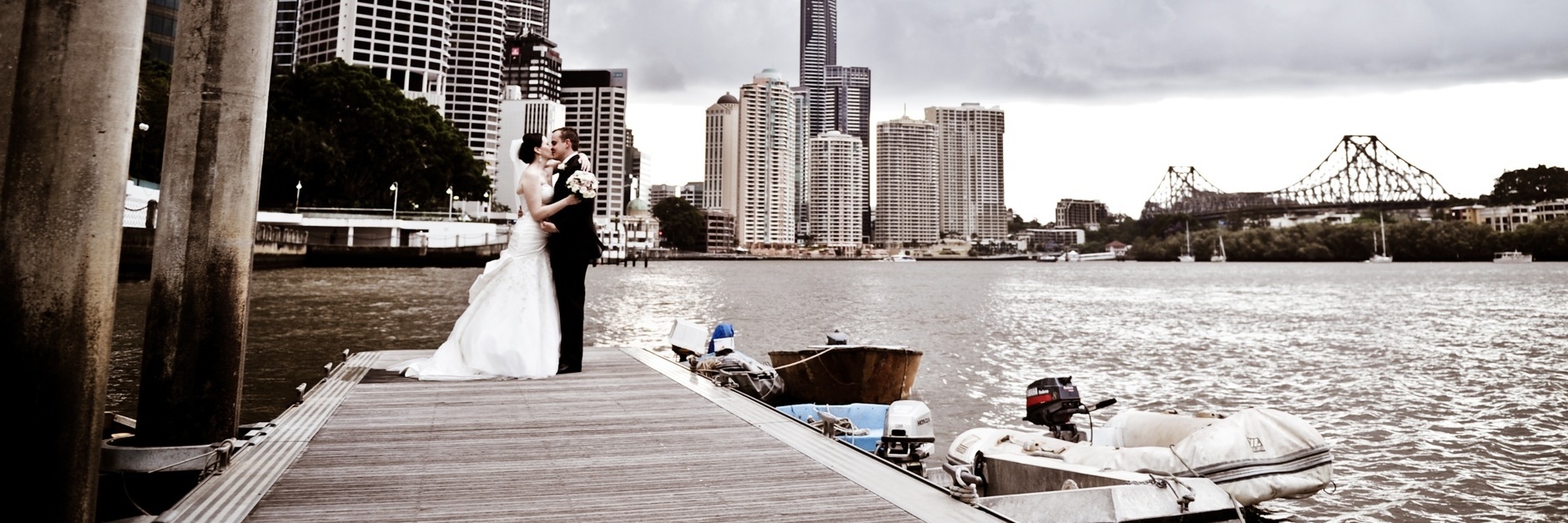 When 'in Sickness and in Health' Became More Than Just Words A photo of a bride and groom on their wedding day.