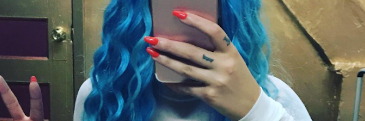Halsey Shares Instagram Photo of Heating Pad for Endometriosis halsey instagram of heating pad