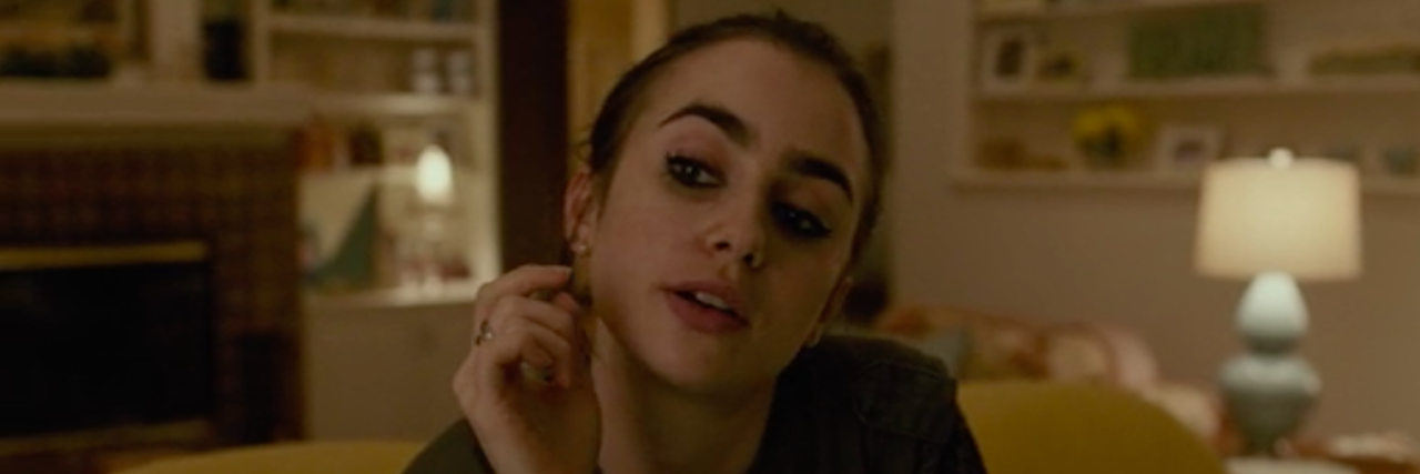 I’m Fed Up With Generic Eating Disorder Movies Like ‘To The Bone’ lily collins looking toward the camera