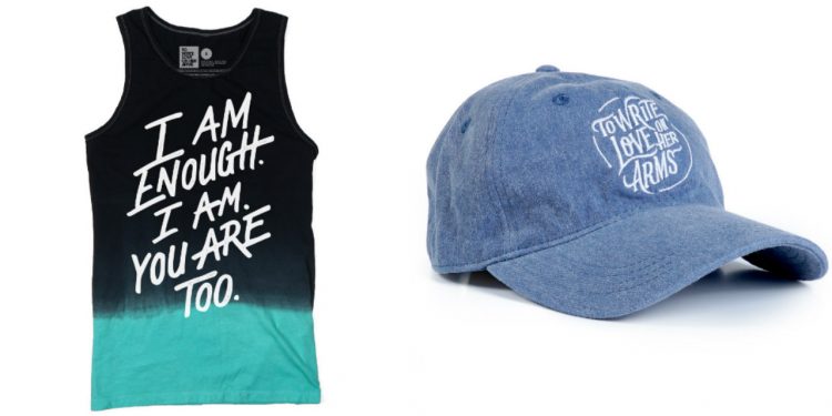 TWLOHA tank and hat