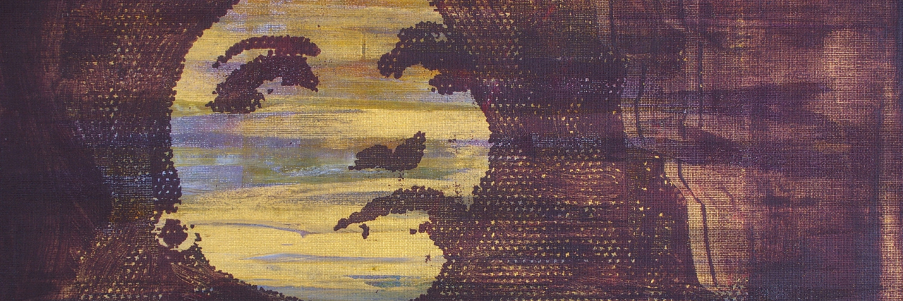 What the Urge to Self-Harm Really Feels Like: A Poem an original oil painting of highly stylised image