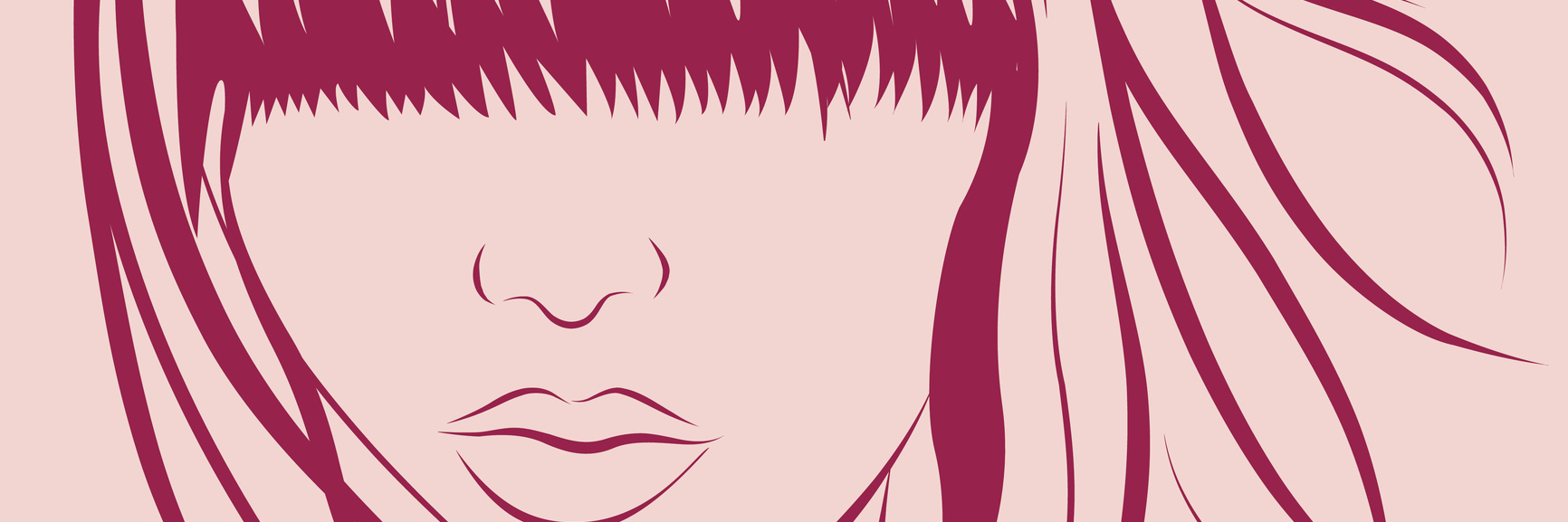 What I Wish Others Understood About Bulimia Nervosa vector woman face with long stylish hair