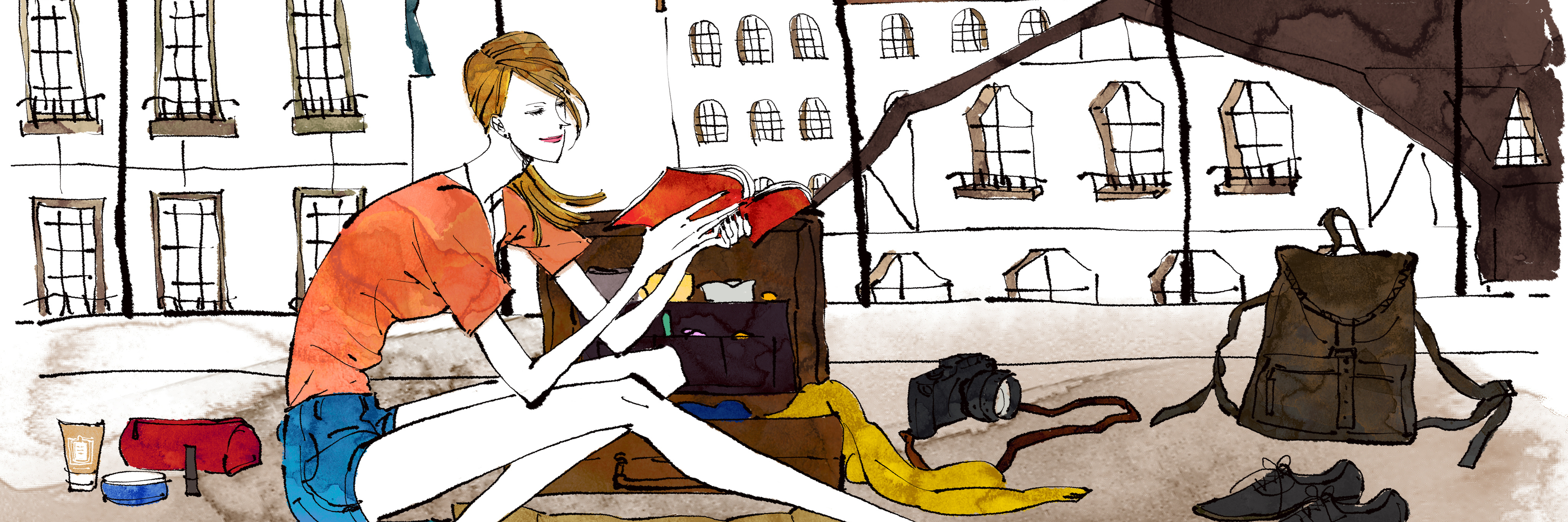 You Can Be Messy and Also Have OCD Woman Reading Book