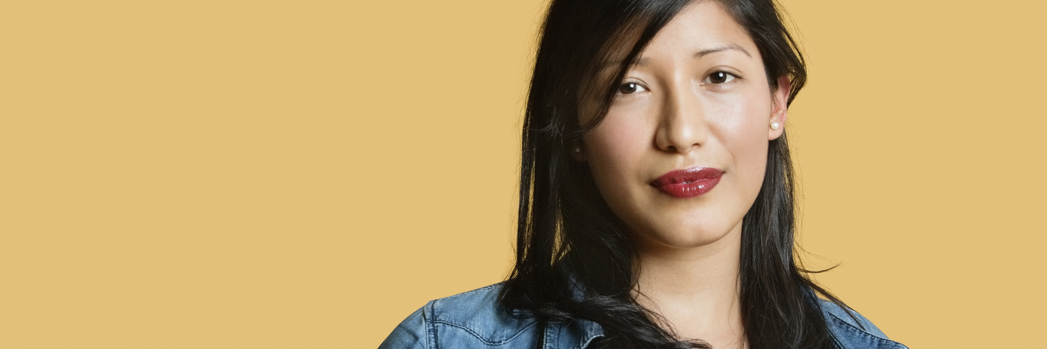 How I'm Redefining 'Loca' as a Latina Woman With Mental Illness Portrait of a beautiful young woman over colored background