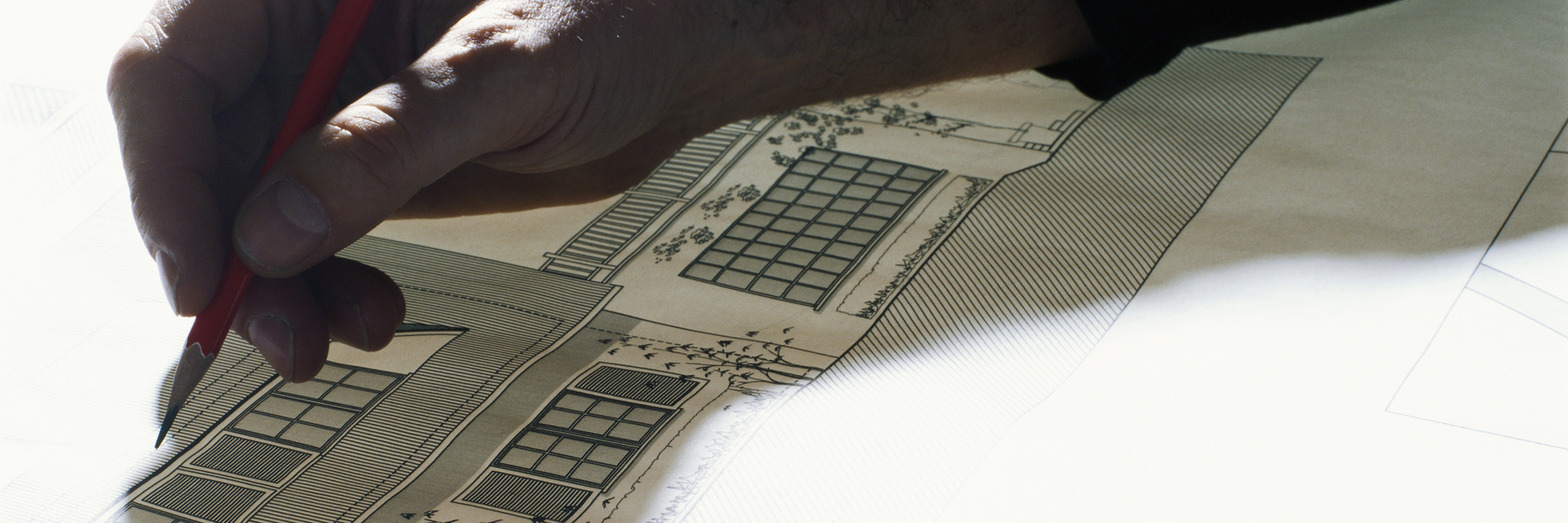 How Art Helped Me Illustrate My Emotions Man drawing with pencil, elevated view