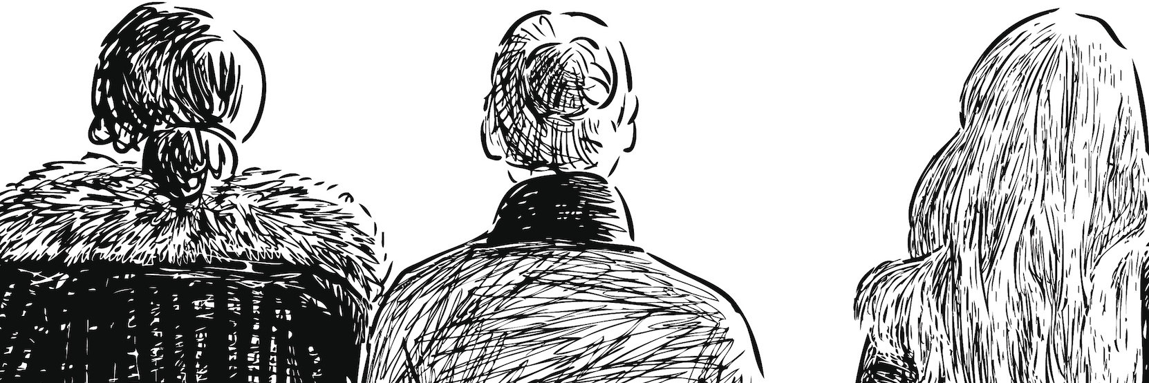 How My Autism Diagnosis Helped Me Find People Like Me illustration of three women walking together