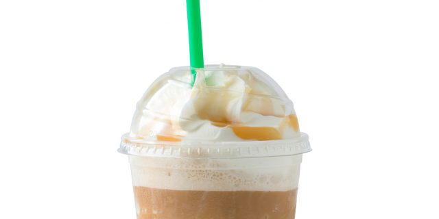 iced coffee and whipped cream