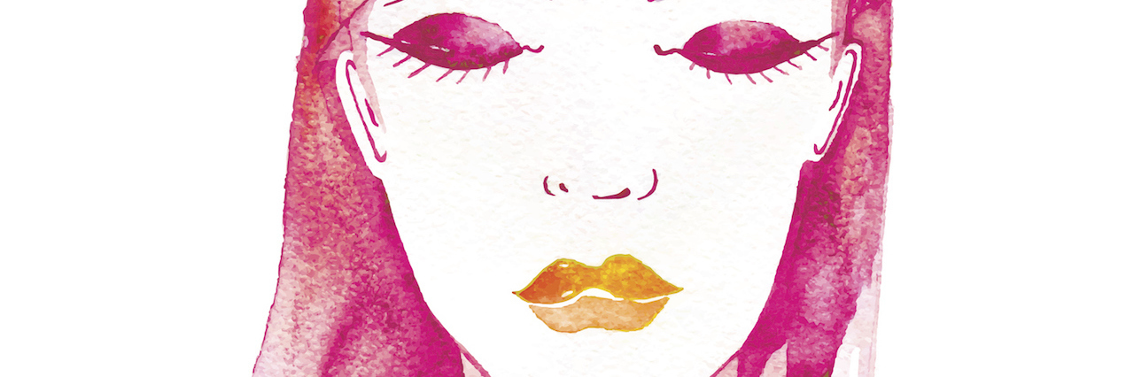 I Can't Talk to My Parents About My Schizoaffective Disorder illustration of a woman