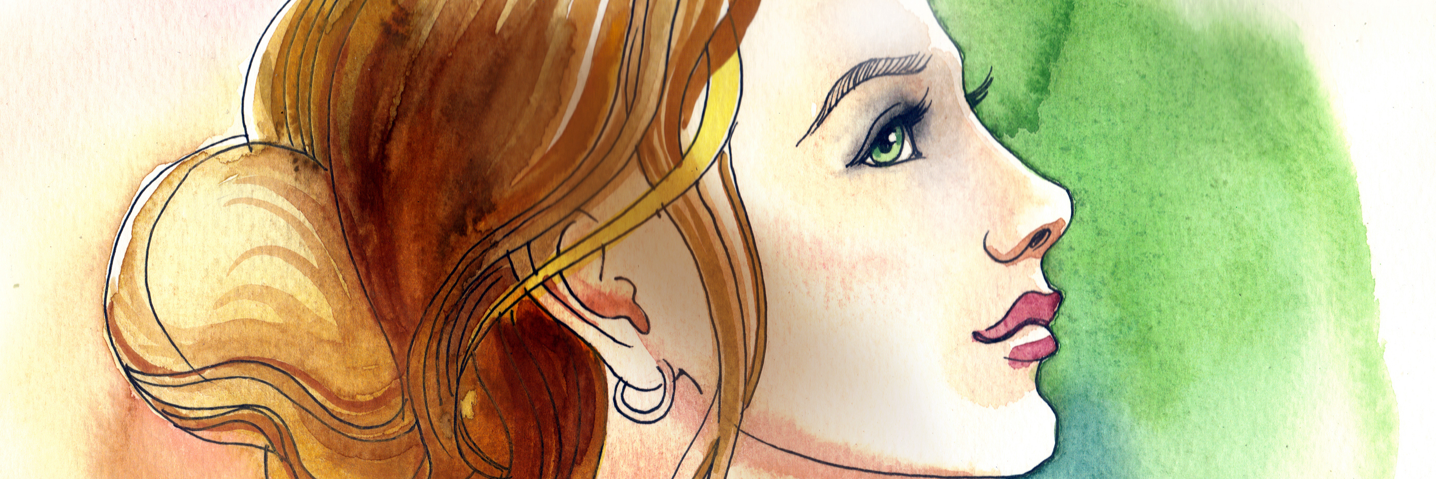 The Importance of Independence for People With Chronic Illness watercolor painting of woman