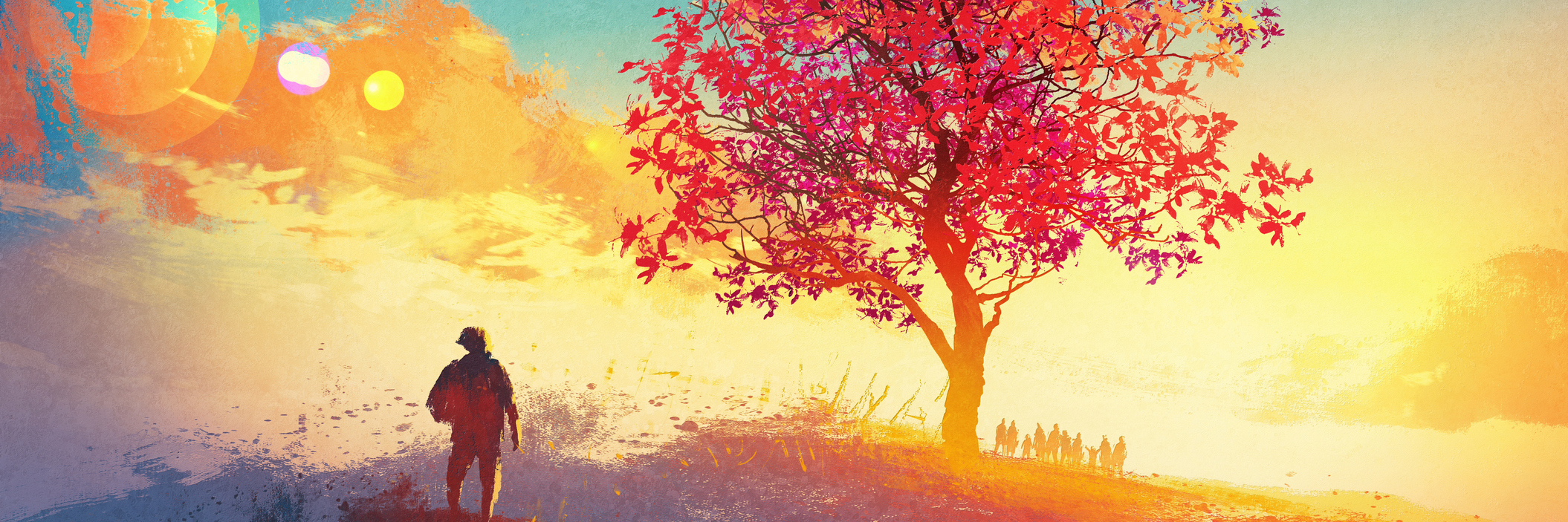 What Strength Looks Like When You're Chronically Sick autumn landscape with alone tree on mountain