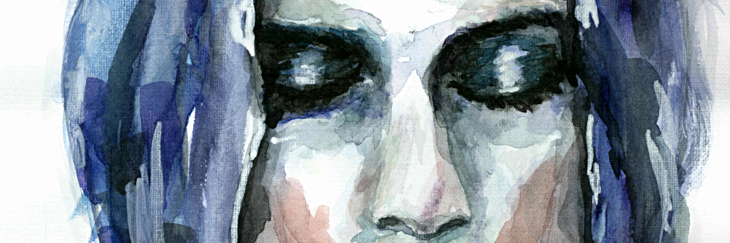 The Frustration of Dealing With Ignorance About Chronic Illness blue watercolor painting of a woman