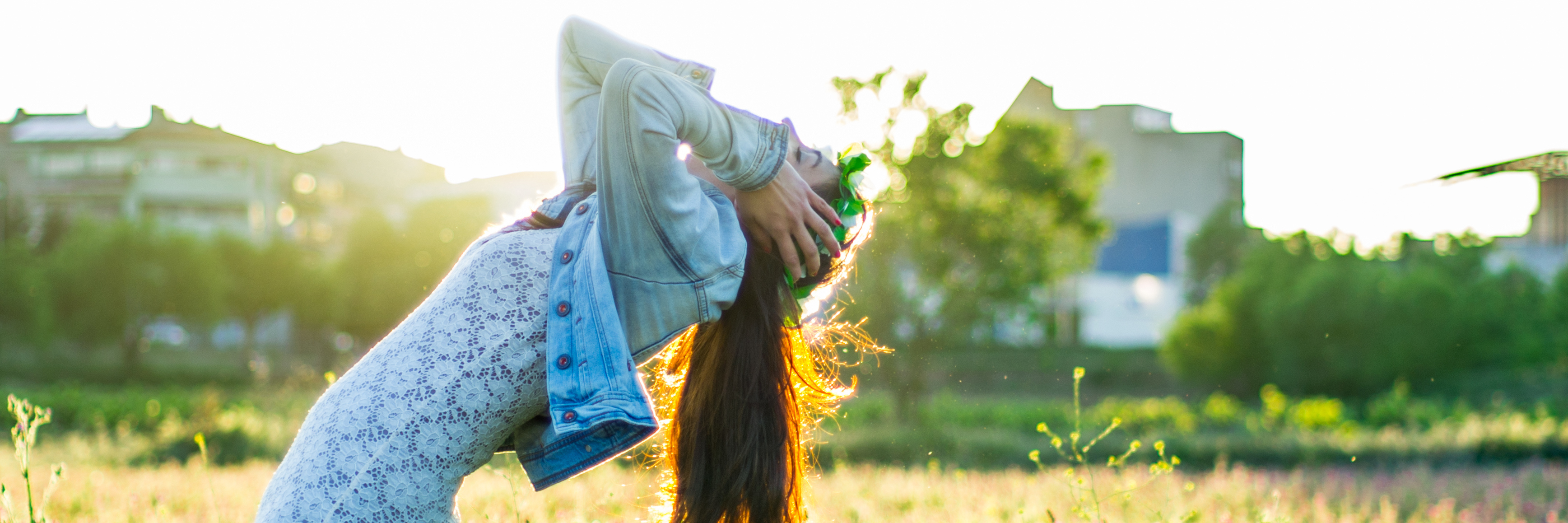 Ehlers-Danlos Syndrome: Falling Physically, Being Down Emotionally woman falling in a field