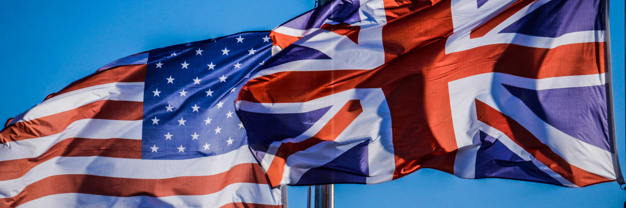 Differences in Food in US and UK for People With Dietary Restrictions USA flag and UK flag