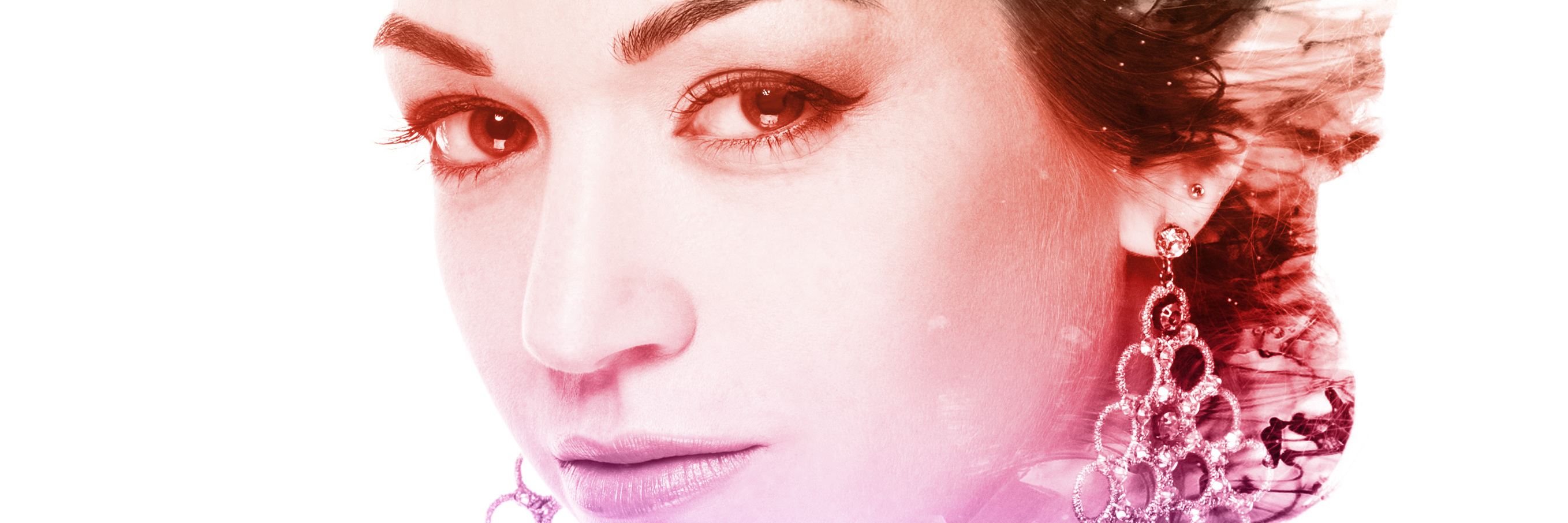 Celiac, Hashimoto's Thyroiditis: Understanding Autoimmune Diseases double exposure of woman and cloud of color