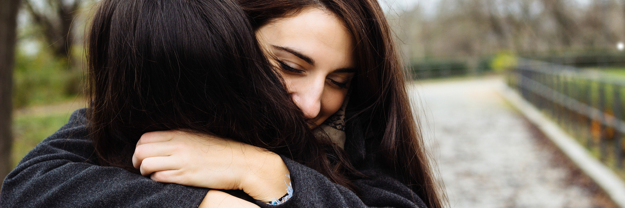 Fibromyalgia: Finding Someone Who Understands You With Chronic Illness two friends hugging