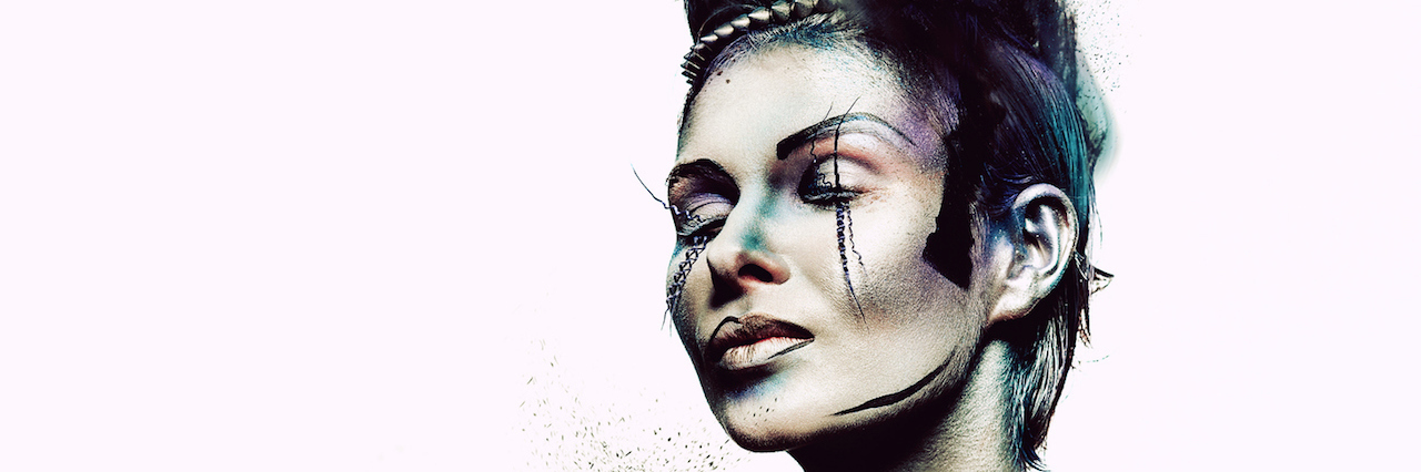 My Mental Illness Defines Me and That's OK illustration of a woman