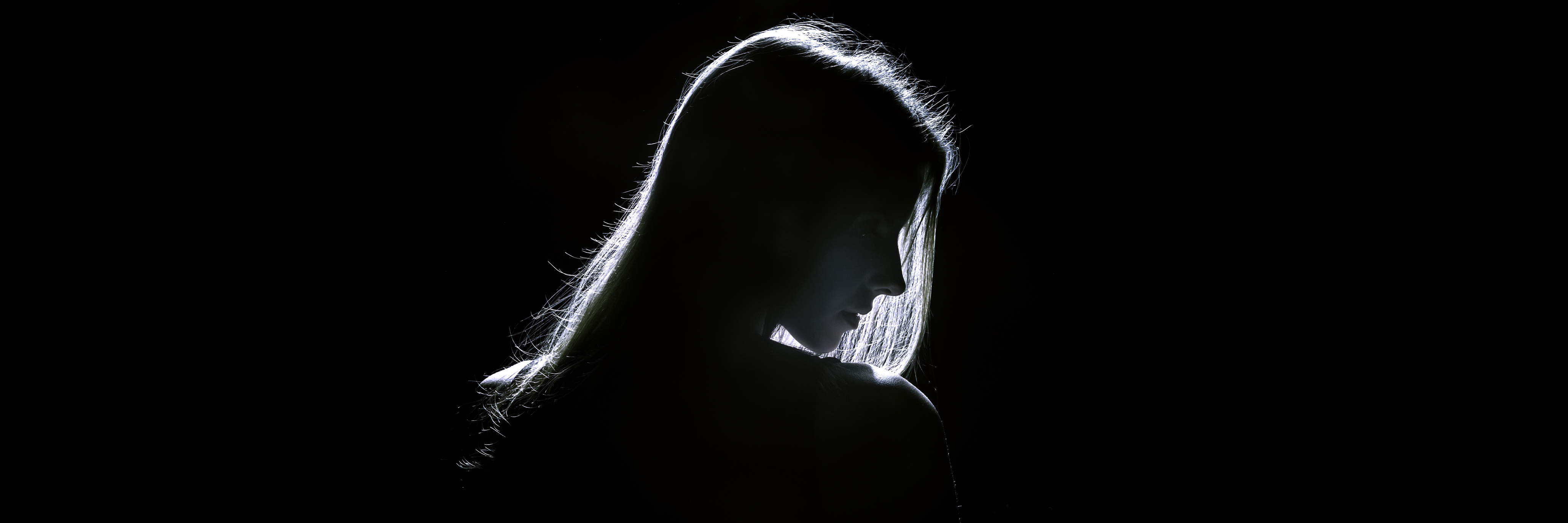 Accepting My Body With Hemiplegic Cerebral Palsy Woman silhouette.