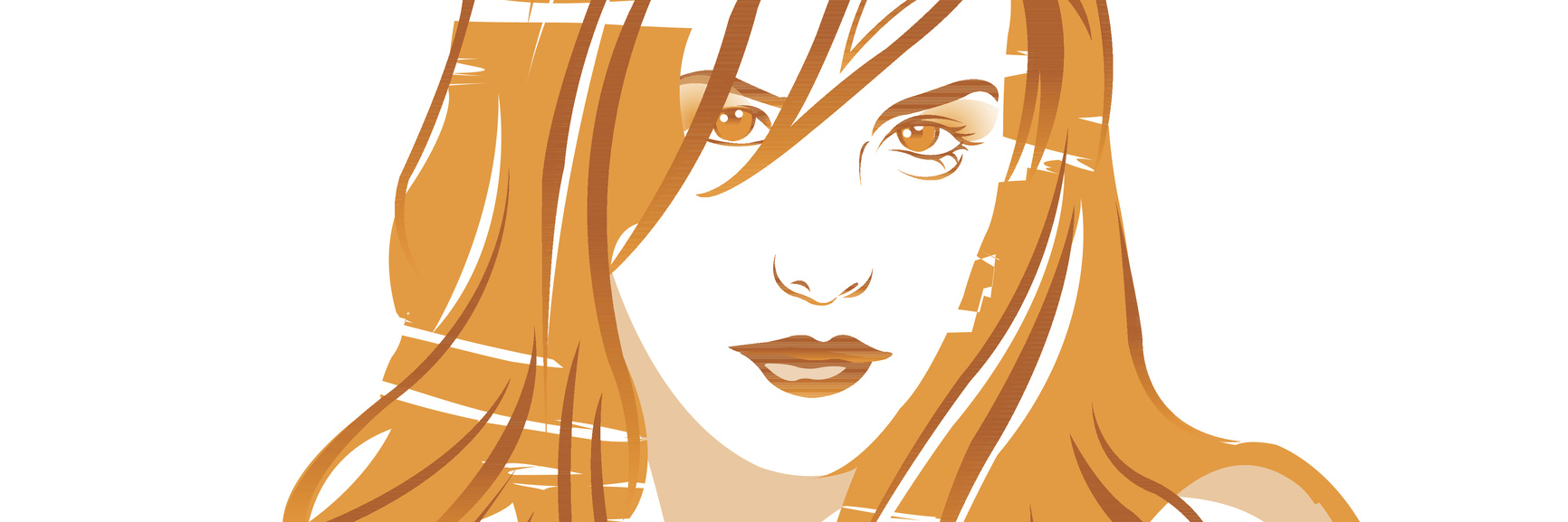 FQAD: Disliking Good Days With Chronic Illness watercolor painting of woman with orange hair