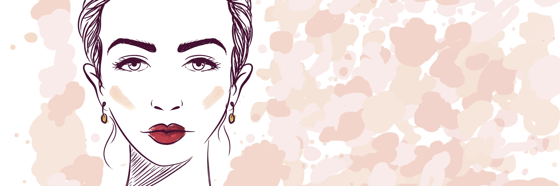 What It Means to Have Hope With Ehlers-Danlos Syndrome (EDS) watercolor painting of a woman with her hair in a bun