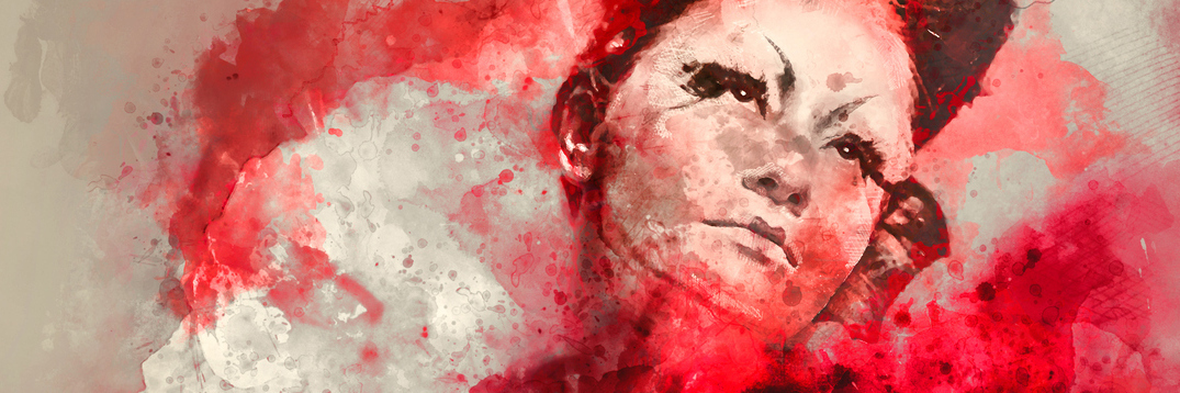 To Anyone Who Needs to Be Reminded It’s OK to Not Be OK Digital watercolor painting of a Red Queen