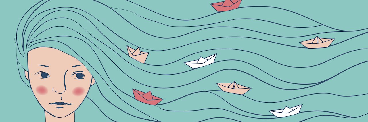 What I've Learned in Recovery From an Eating Disorder illustration of a woman