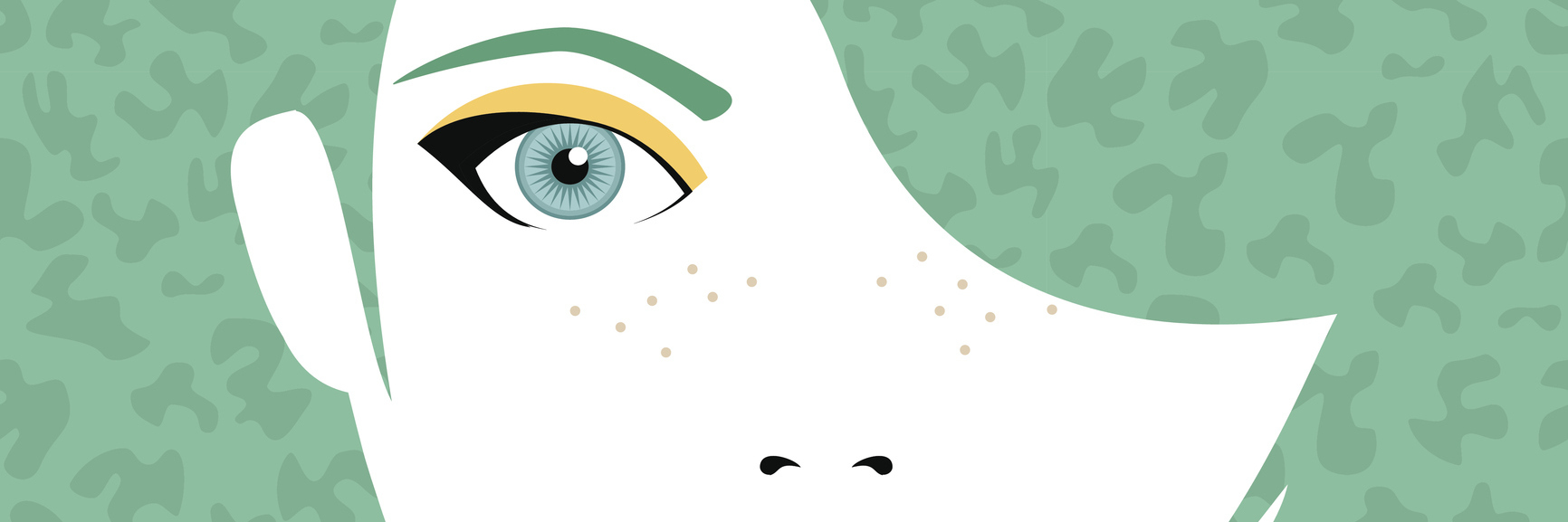 The Biggest Struggle of Having Chronic Fatigue Syndrome An illustration of a woman's serious expression.