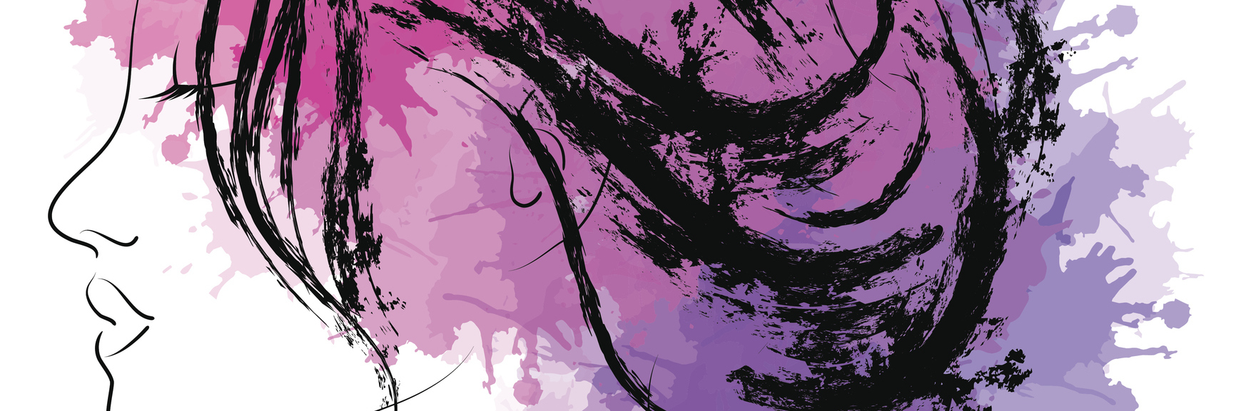 Lyme Disease: Feeling Like No One Understands Your Struggles watercolor painting of a woman with eyes closed