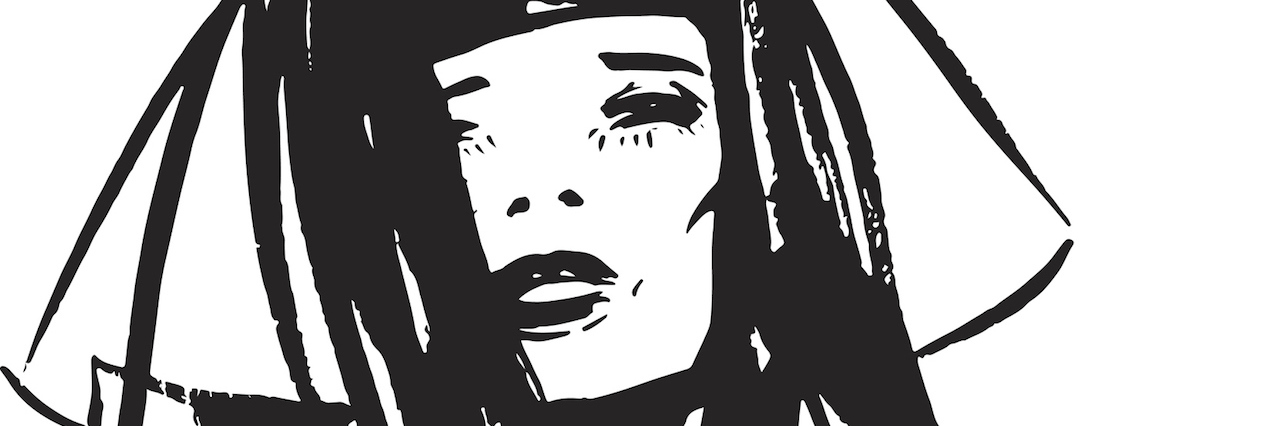 When Anxiety Tries to Cancel My Plans sketch of a woman