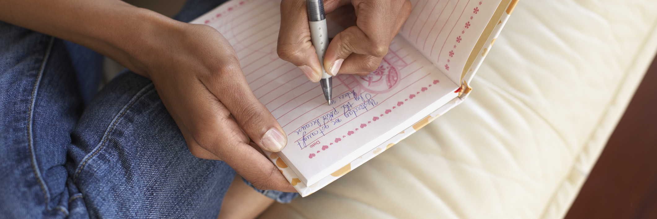 Why I Share My Story and Write About My Journey With Dysautonomia woman writing in her journal