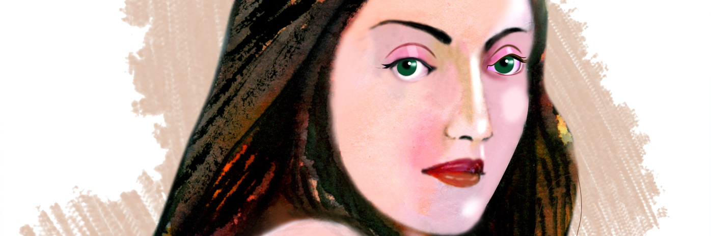 Tardive Dyskinesia: Dealing With People Who Stare at You watercolor painting of a woman