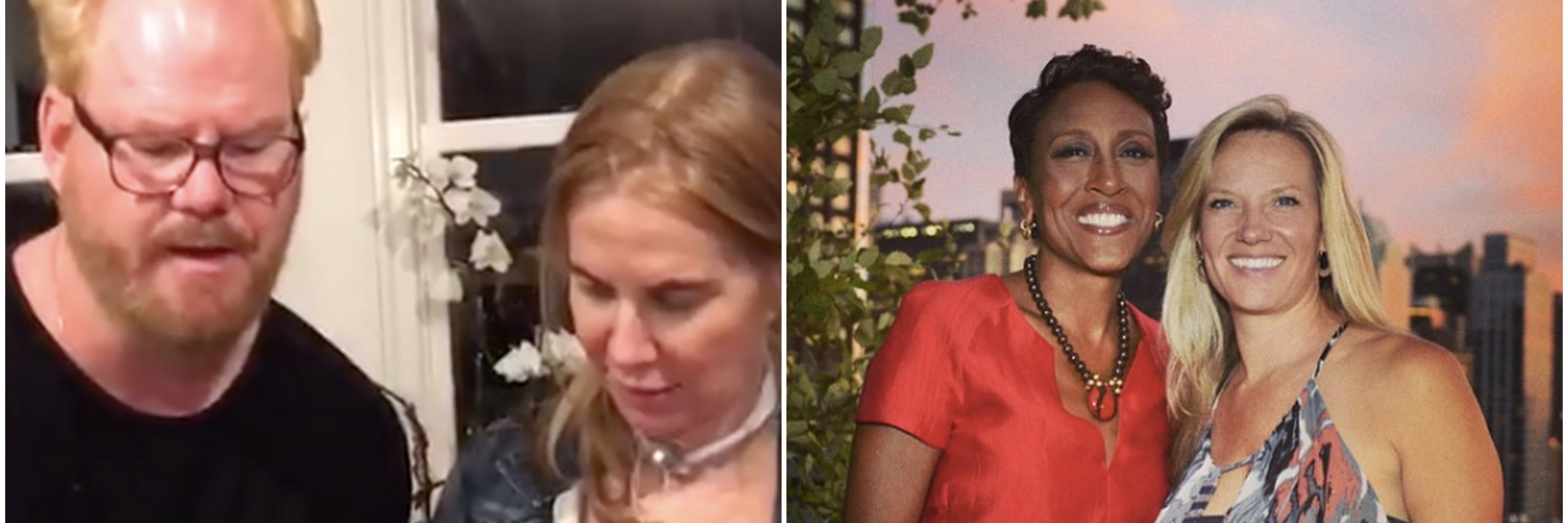 8 Couples Who Are Taking on Chronic Illness jim gaffigan and robin roberts and partners