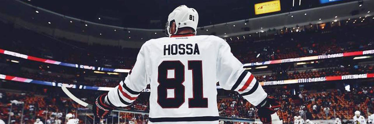 Supporting Marian Hossa's Medical Leave from Chicago Blackhawks, NHL marian hossa of the chicago blackhawks hockey team