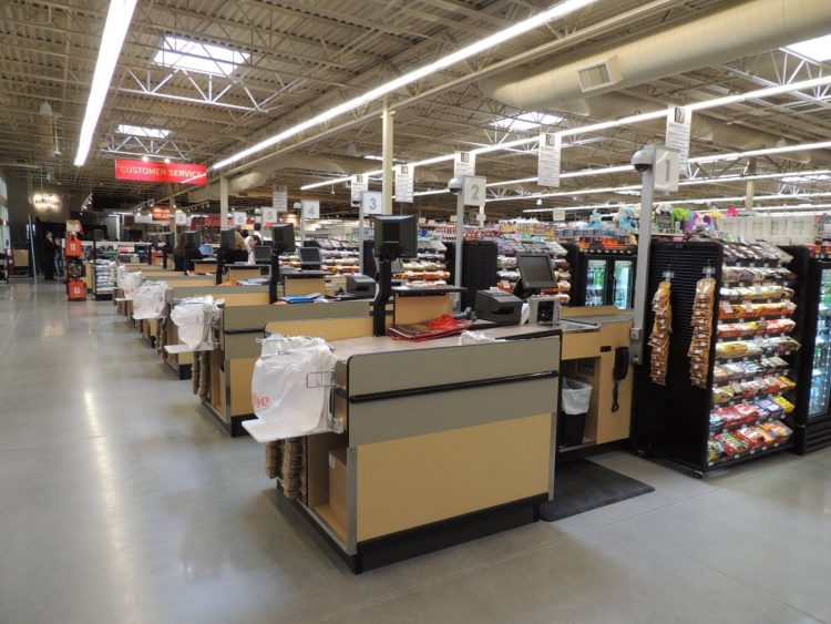 inside of a grocery store