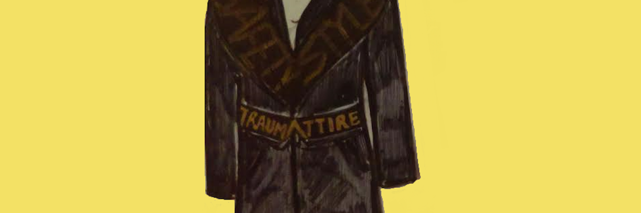 Why I Created a Clothing Line For Trauma Victims sketch of a coat