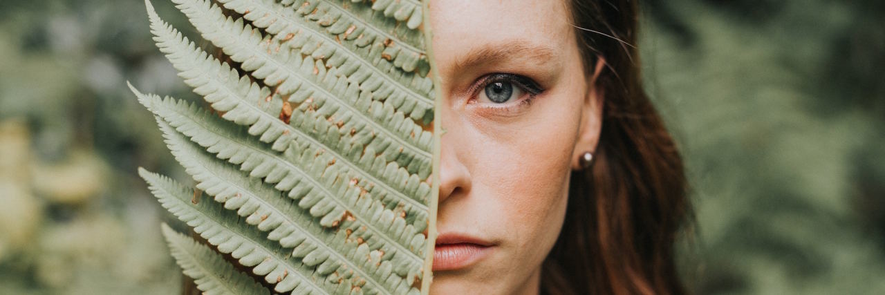 I Don't Want to Have a 'High-Functioning' Mental Illness woman with leaf