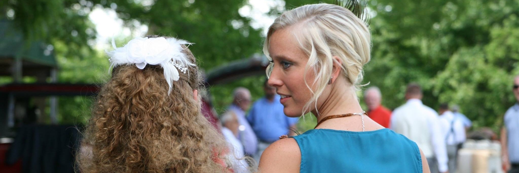 Random Acts of Hugging, Disability and Life Ashley reaching out to hug Amber.