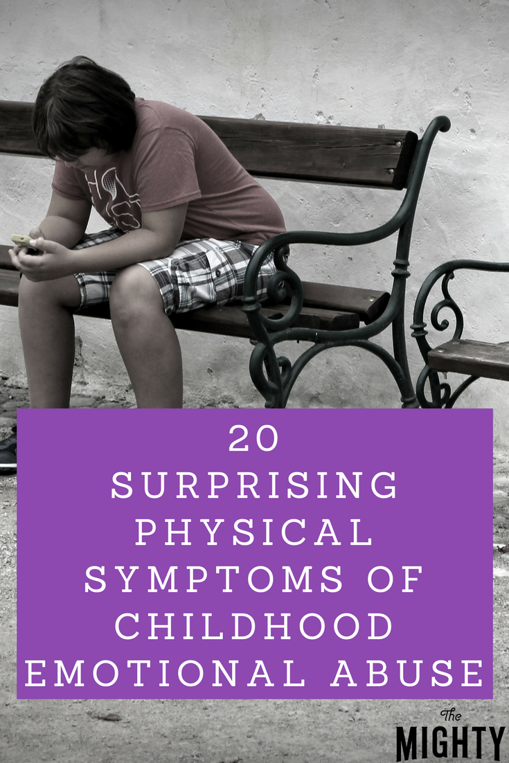 20 Surprising Physical Symptoms of Childhood Emotional Abuse