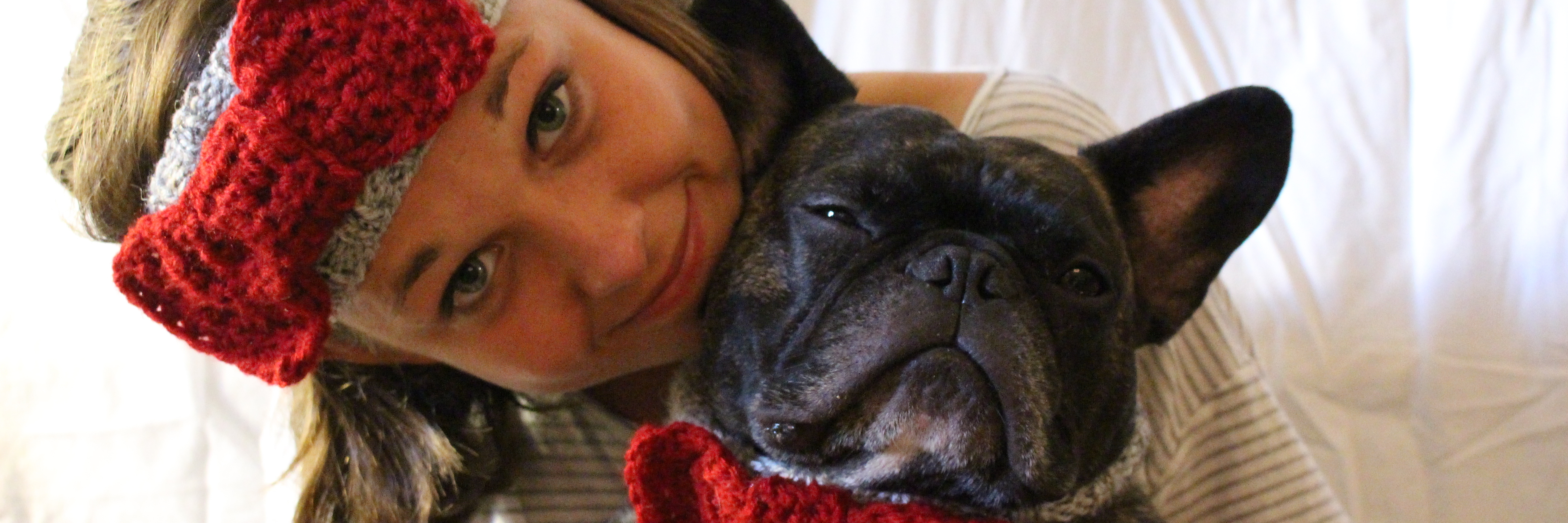 How Taking a Different Medication Affected My Bipolar Disorder young woman wearing bandana holding dog
