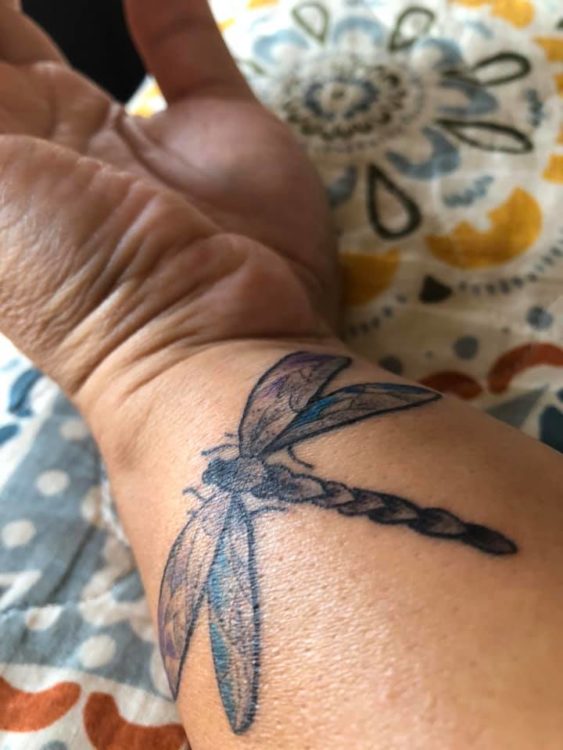 dragonfly tattoo