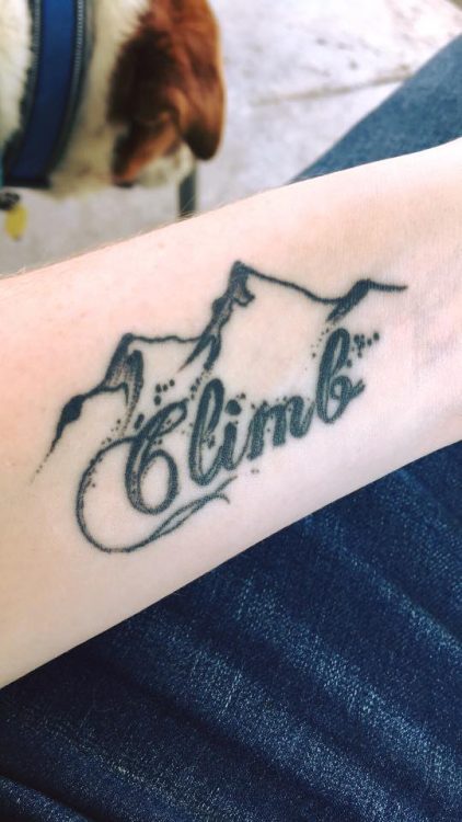 climb tattoo 