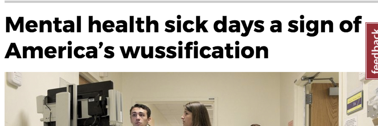 Response to The Washington Times Piece About Mental Health Days headline
