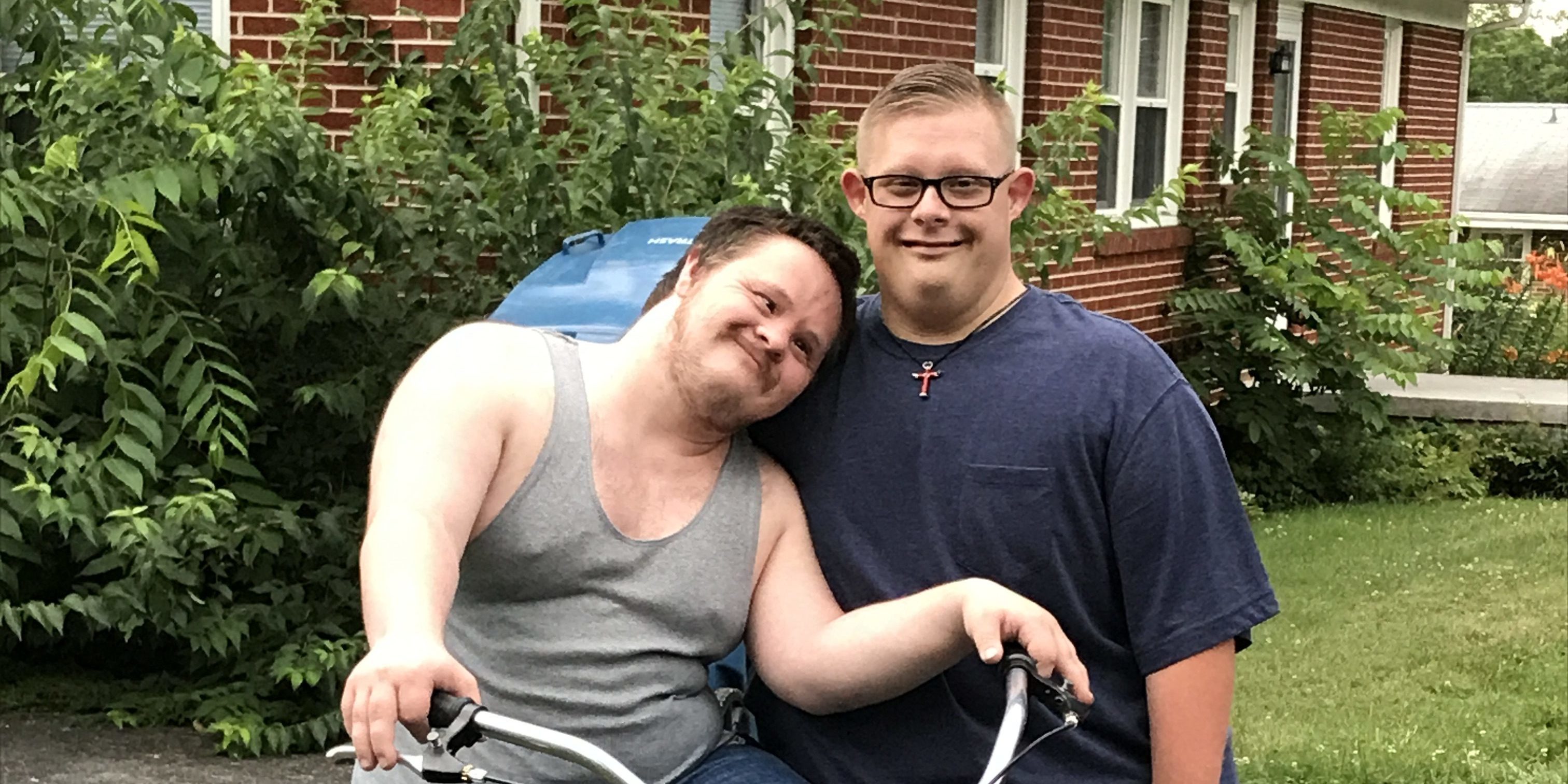 When My Son's Friend, Who Also Has Down Syndrome, Gave Him a Bike